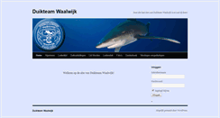 Desktop Screenshot of duikteamwaalwijk.nl